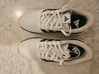 Adidas Golf Zapatillas Blancas y Verdes S2G