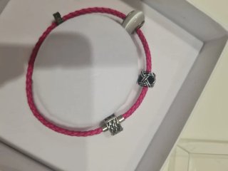 Pulsera mujer con abalorios