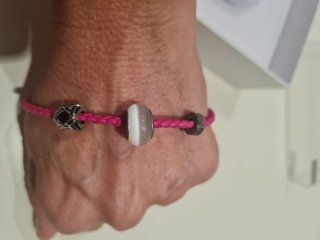 Pulsera mujer con abalorios