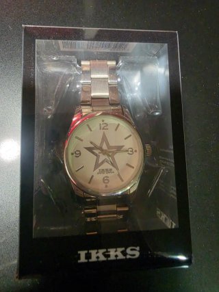Reloj Ikks Hombre Esfera Blanca y Estrella
