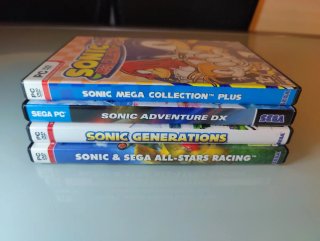 Lote 4 Juegos Sonic PC