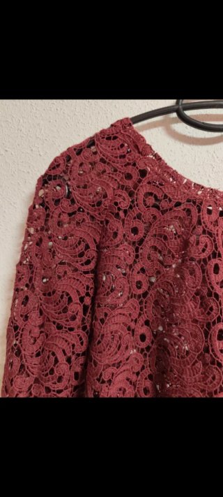 Jersey calado de chica talla L de Zara.