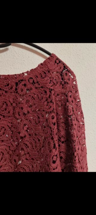 Jersey calado de chica talla L de Zara.