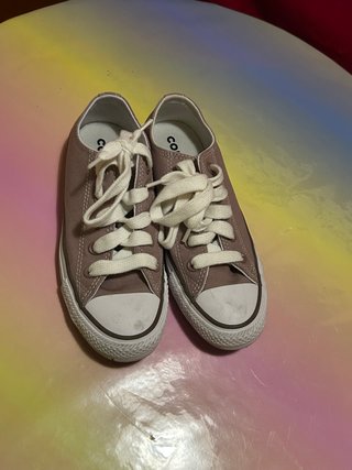 Converse Talla 36 Rosa/Blanco