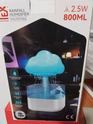 Humificador Nube Azul y Blanco