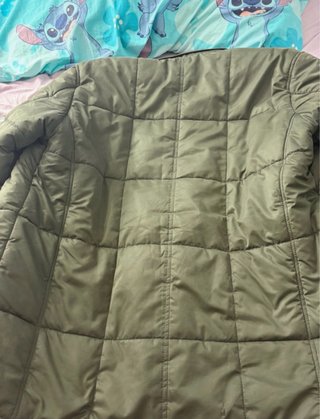 Chaqueta acolchada verde talla 2XL