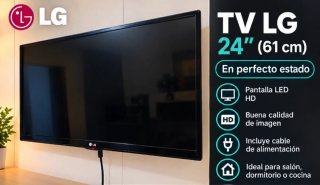 TV LG 24" HD LED
