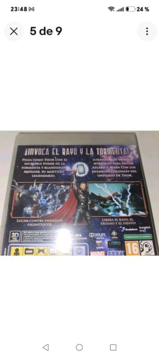 Thor Dioses del Trueno PS3
