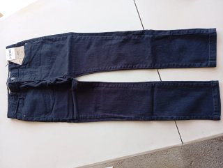 Pantalones vaqueros skinny azul oscuro 9-10 años