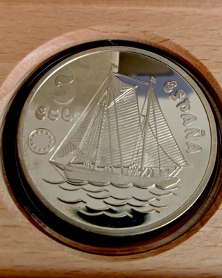 España 5 ECU 1993 Don Juan Plata 925
