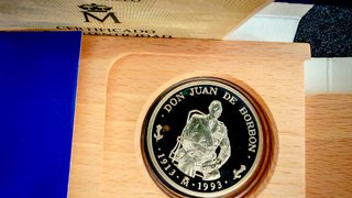 España 5 ECU 1993 Don Juan Plata 925