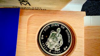 España 5 ECU 1993 Don Juan Plata 925