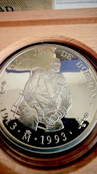 España 5 ECU 1993 Don Juan Plata 925