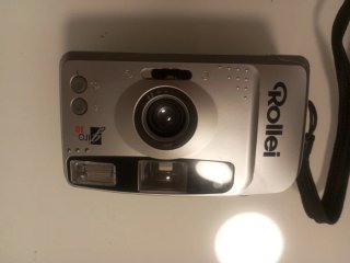 Macchina fotografica Rollei argento
