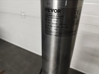 Bomba Submersível Vevor 750W 105L/M