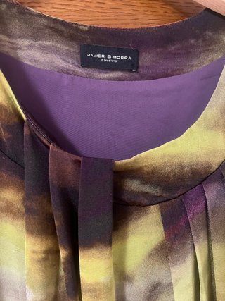Vestido Simorra fluido multicolor talla S