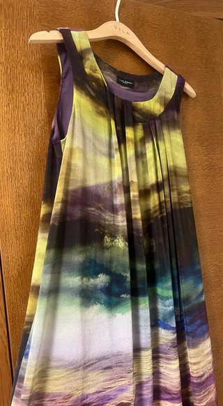 Vestido Simorra fluido multicolor talla S