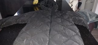Cazadora acolchada Zara negra
