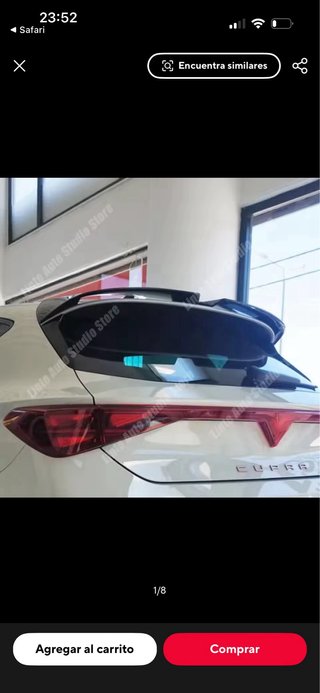Alerón Seat/Cupra Leon MK4 Look M