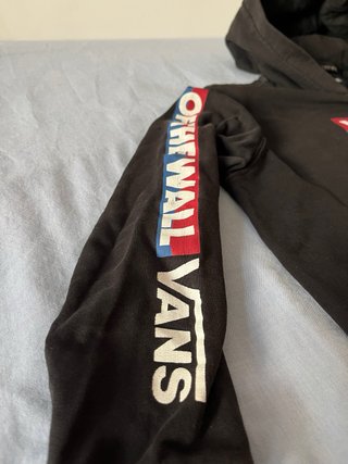Sudadera Vans Negra Infantil - Talla M (Medium)