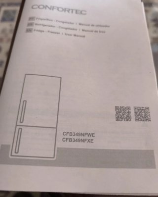 Frigorífico Congelador Confortec
