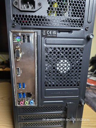 PC Sobremesa Oficina/Estudio y Gaming Ligero