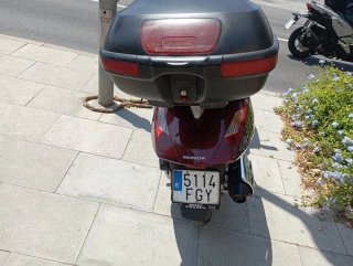 Honda Pantheon 125cc Scooter Rojo