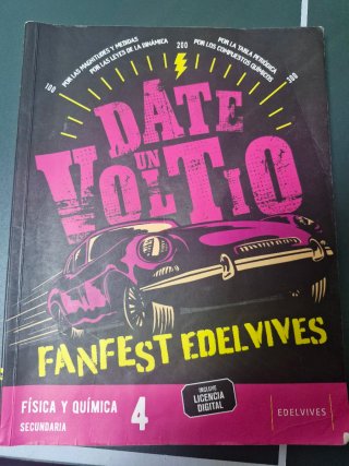 Lote de libros de texto Edelvives de 4Eso