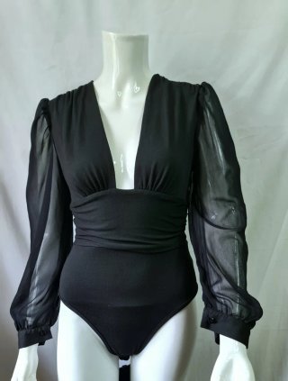 Body Shein gasa manga larga