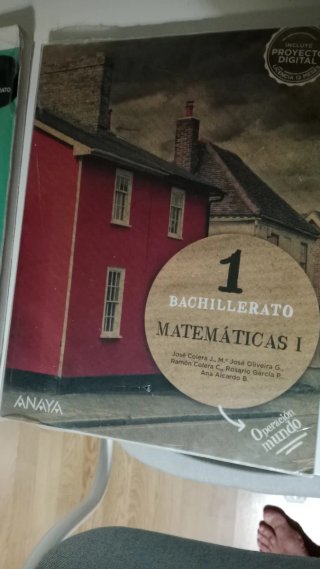 Libros de primero de bachillerato