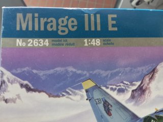 Italeri 1/48 Mirage III E Calcas españolas
