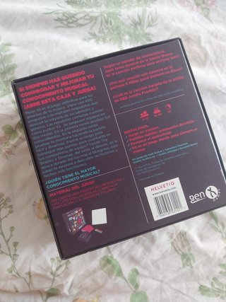 Juego de mesa Musiciq - Preguntas musicales