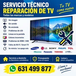 Servicio Técnico de Televisores у Ordenadores