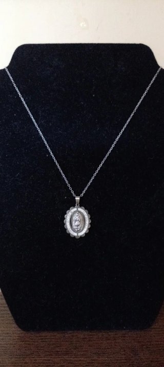 Collana Madonnina  Argento