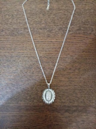 Collana Madonnina  Argento