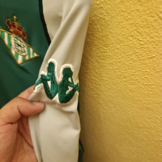 Camiseta Betis Kappa Vintage Verde/Blanca