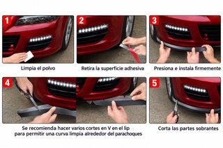Lip spoiler universal coche