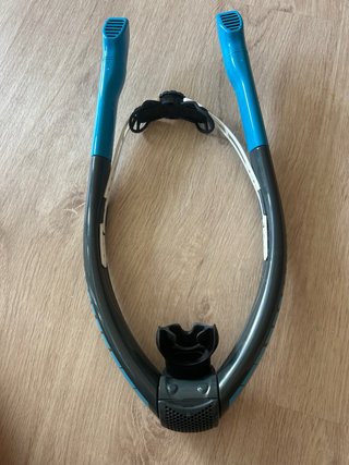 Tubo doble natación snorkel powerbreather .