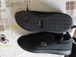 Zapatillas Lacoste Hombre Talla 42.5 Negras