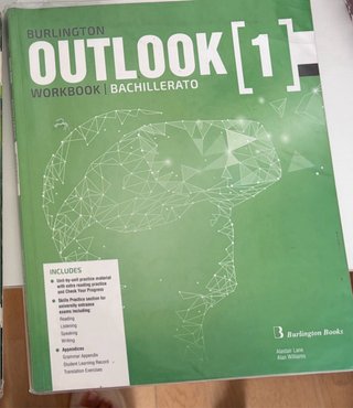 Libro de Inglés+cuadernillo para 1°bachillerato