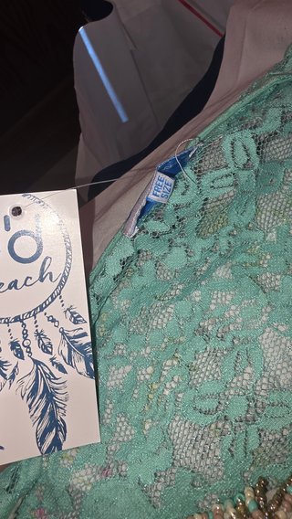 Vestido DD Beach verde talla única