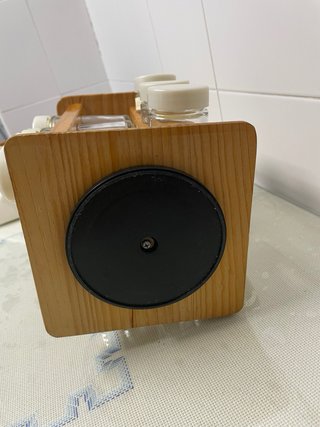 Especiero giratorio de madera