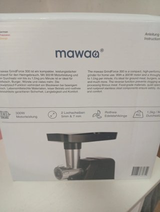 Picadora de carne Mawa GrindForce 300