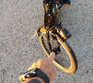 Bicicleta Brompton black edition 6v