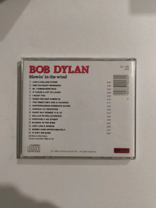 CD Bob Dylan - Blowin' in the Wind