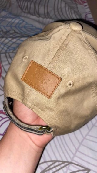 Gorra Burberry Beige y Multicolor