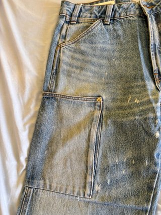 Vaqueros Zara baggy Desgastados