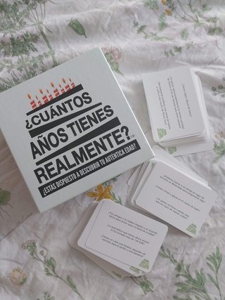 Juego de mesa ¿Cuántos años tienes realmente?