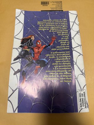 Cómic Ultimate Spiderman especial 2003 firmado