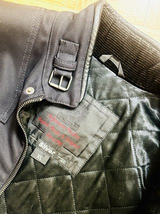 Cazadora Belstaff Negra Talla XL
